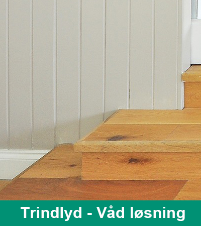 Trindlyd - TVåd løsning på dæmpning af støj fra Holdbar