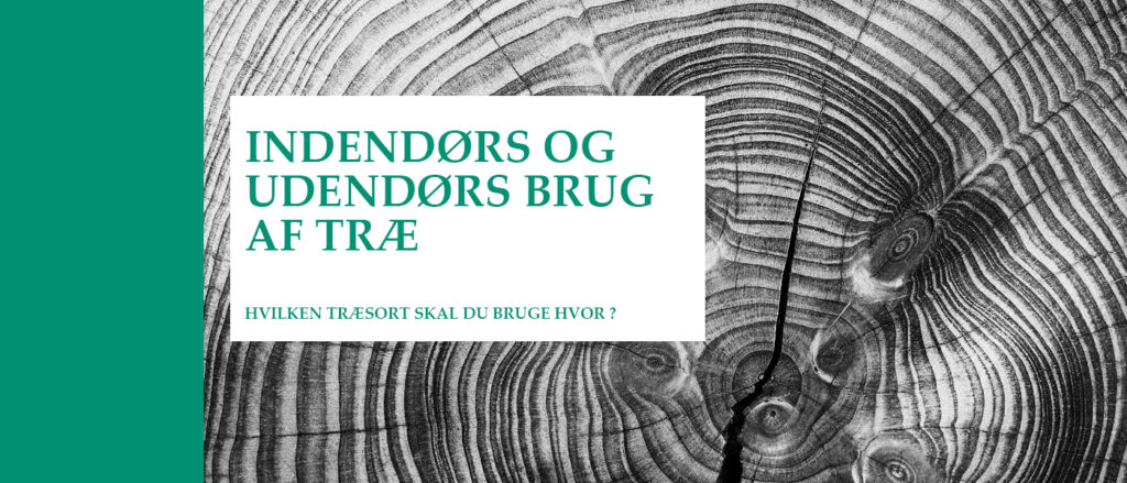 Indendørs og udendørs brug af træ - Holdbar viden